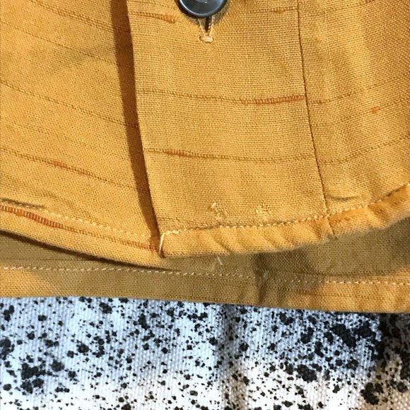 vtg appliqué stripe button down - Picture 10 of 16